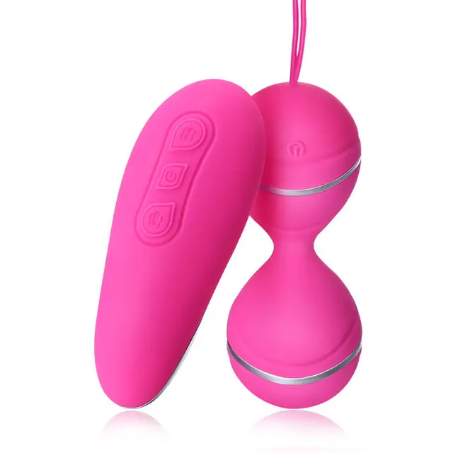 Silicone Kegel Balls Vaginal Tighten Exercise Remote Control Vibrating Eggs Ben Wa Balls Geisha Ball Toys Silicone Kegel Balls Vaginal Tighten Exercise Remote Control Vibrating Eggs Ben Wa Balls Geisha Ball Toys