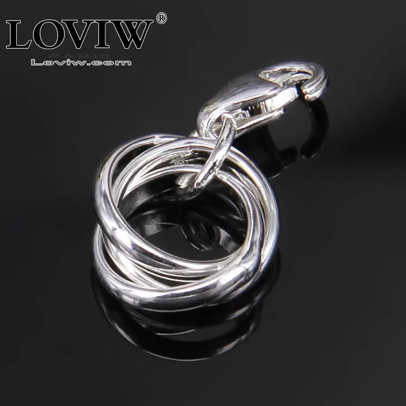 

ETERNAL LOVE rings Charms pendant with clasp Fit Bracelet European handmade charm for Ladies Men 2018 NEW thomas sabor jewelry