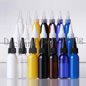 

30ml X 100 black round empty plastic bottles container with pointed mouth top E liquid bottle with screw cap wholesale