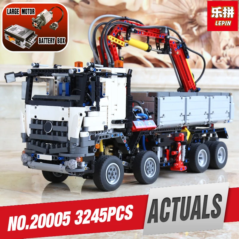 

LEPIN 20005 technic series Arocs Model Building blocks Bricks Compatible with Legoing 42043 Toy model Children Christmas gift