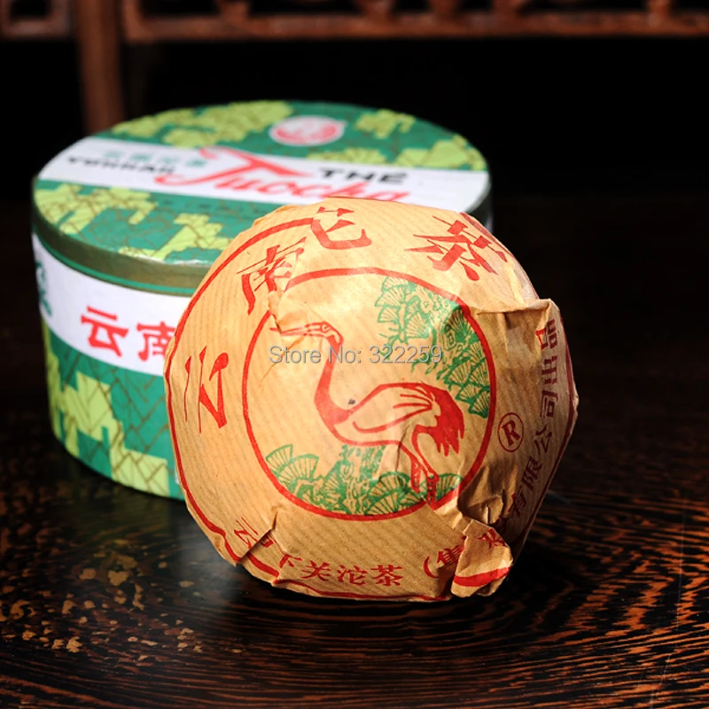 

[GREENFIELD] 2009 Xiaguan Xiao Fa Shu Ripe Pu Er Tuo in Box Puer Puerh Pu'er Tea Pu-erh tea Pu erh Tea 100g