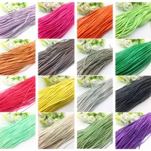 Новинка, 10 ярдов, 1,5 мм, вощеный хлопок, бисероплетение, шнур для браслета, шнур, ожерелье, подвески, сделай сам