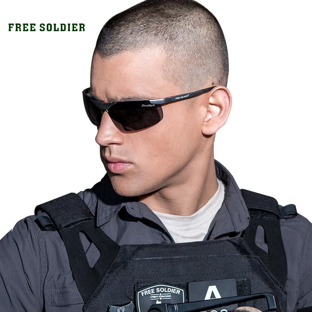 FREE SOLDIER outdoor sport glasses for bicycle camping riding tactical polarized sunglasses men's cycling eyewear glasses