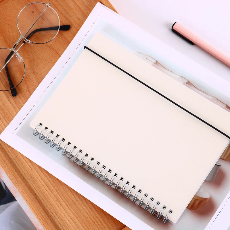 SIFANG PP Scrub Coil Notebook утолщенный A5 дневник решетка сетка пустая 1 шт|Записные книжки| |