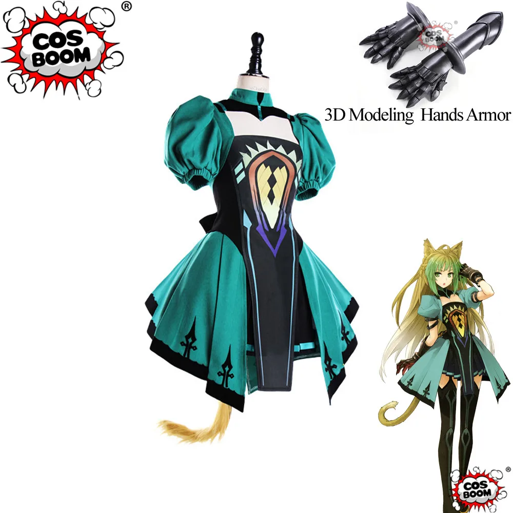 COSBOOM Fate Grand Order Косплей FGO костюм atalanta Apocrypha Chaste Huntress Archer of Red Game карнавальный |