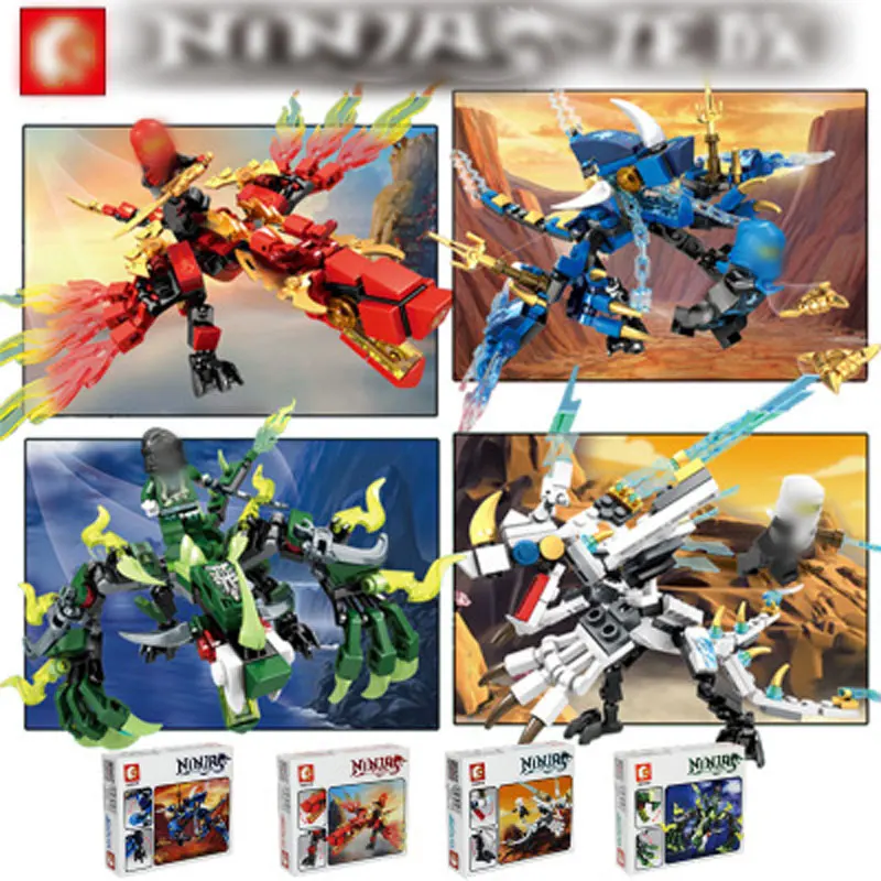 Yingelon-2018-New-Arrival-Building-Blocks-Dragon-ninjago-100+pcs-Boys-toy-mini-figures-Legoing-zoo-toys-for-children-Droshipping-(2)
