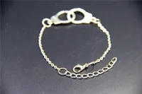 Bracelets de menottes à breloques vintage pour hommes et femmes, bijoux de mode, cadeaux de colliers de la présidence 3