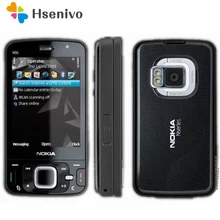 Nokia N96 yenilenmiş-orijinal Nokia N96 telefon GSM 3G 16GB dahili bellek WIFI GPS 5MP,1 yıl garanti yenilenmiş