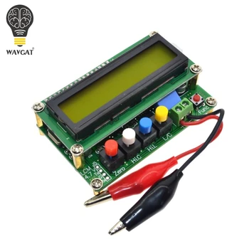 

LC100-A Digital LCD High Precision Inductance Capacitance L/C Meter capacitor tester 1pF-100mF 1uH-100H LC100 A+Test clip
