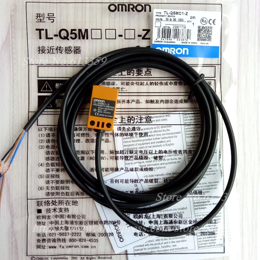 Nouveau 1Pcs OMRON TL-Q5MC2-Z 10-30VDC Détecteur de proximité Module CPL XS 