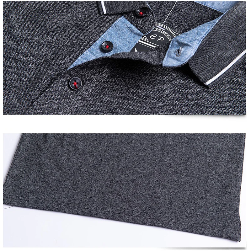 Beste Nieuwe 2019 Mannen Polo Shirt Katoen Herfst Winter Comfortabele Slim Fit Shirt Lange Mannen Polo Shirts Leisure Shirts Mannelijke 5XL plus Size
