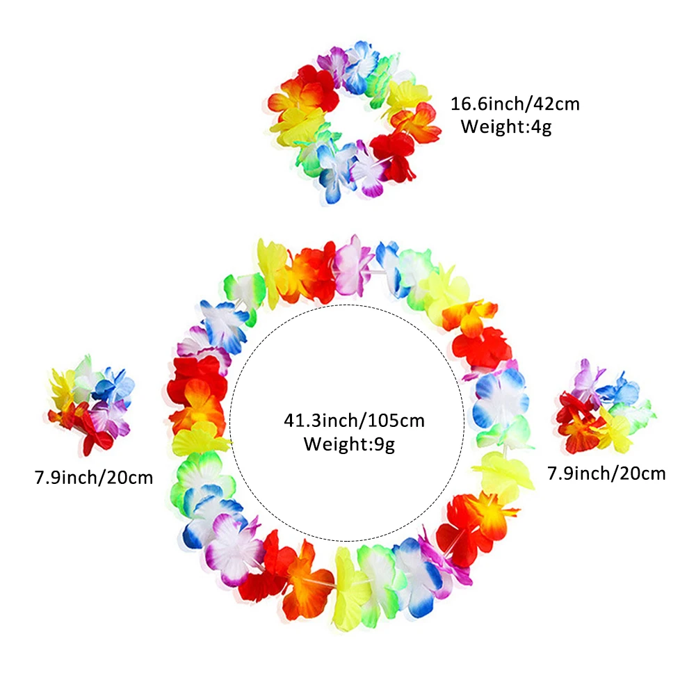 Новинка, Гавайский стиль, костюм, Цветочная юбка, гирлянда, Юбка Хула, танцевальный вечерний костюм, набор, женское платье, Гавайские вечерние принадлежности