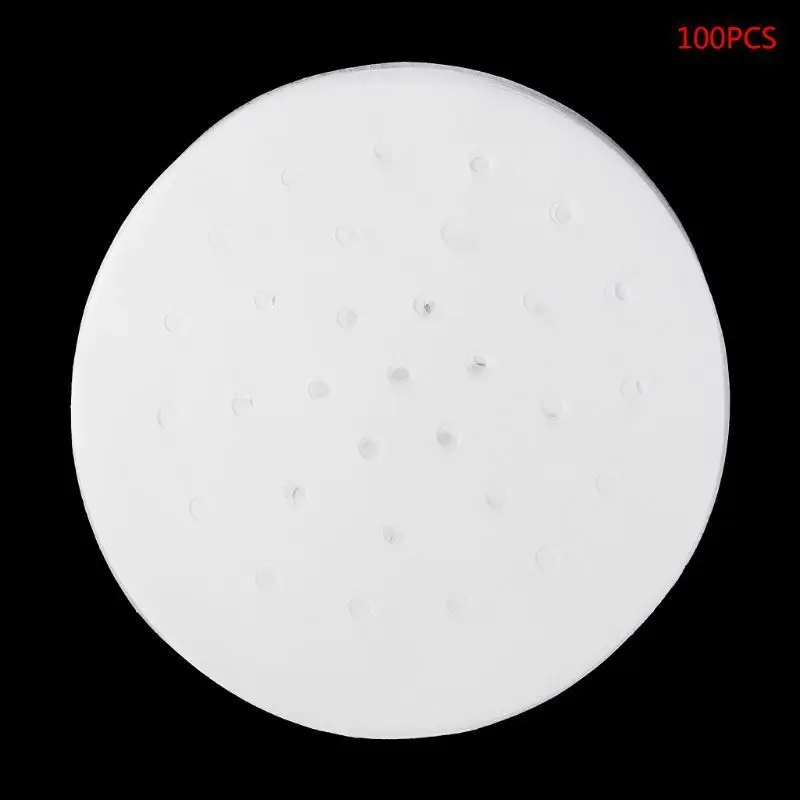 

Sum Restaurant Steamed Under Round Buns Disposable Steamer Papers Parchment Streamer Paper Non-stick Liners Food