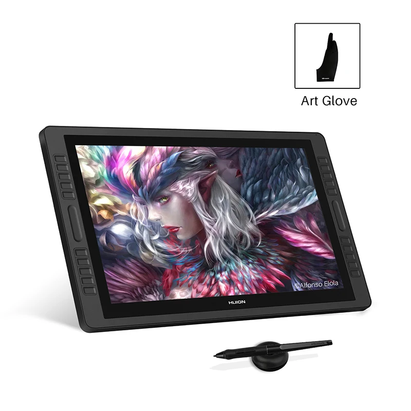 HUION Kamvas Pro 22 2019 ручка планшетный монитор Графика чертежная Дисплей для контроля