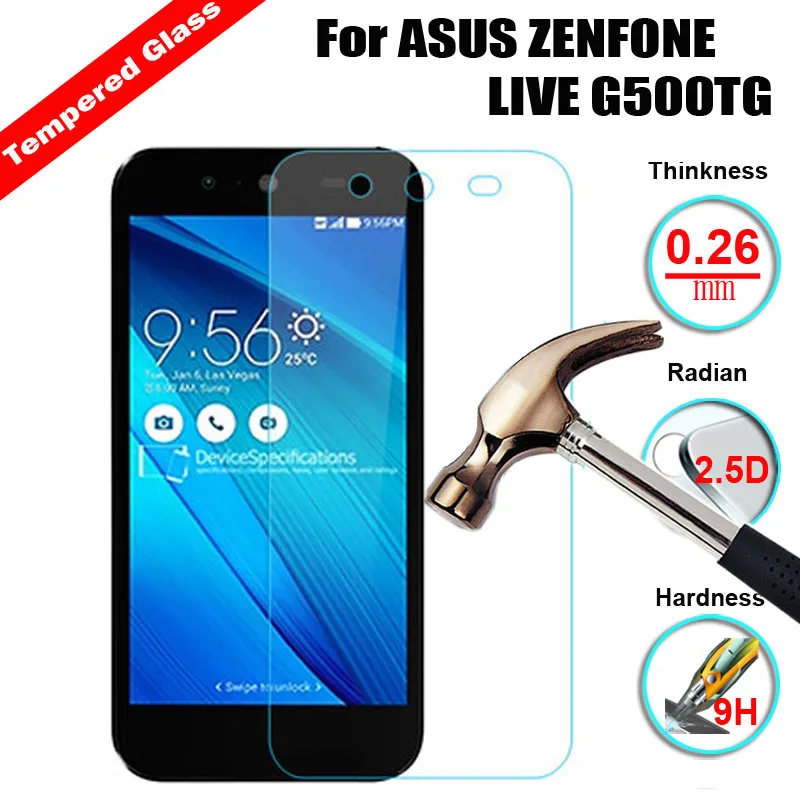 9H 2.5D Закаленное стекло для ASUS G500TG/ZB551KL 5 &quot/ZC500TG 0&quot/ZD551KL &quot/ZE500CL 0&quot/ZE500KL 0 &quot/ZX550 |