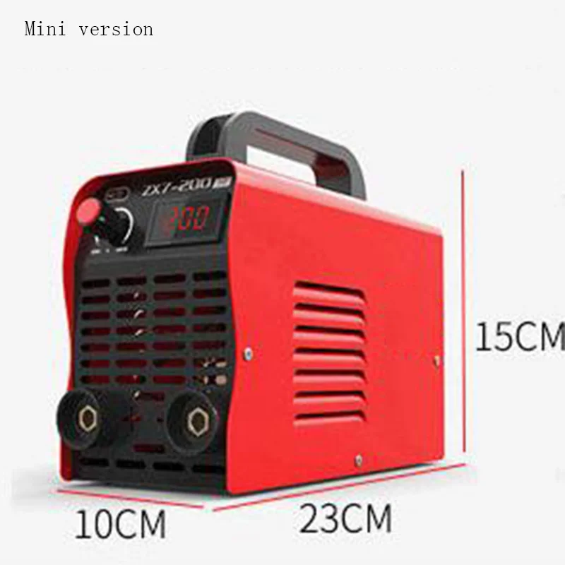 ZX7-200 Портативный IGBT DC Цифровой инвертор сварочный аппарат мелкая бытовая электрическая MMA сварщик