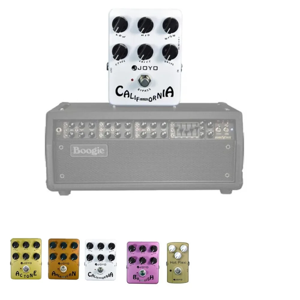 

Joyo 2018 New 5 Colors Guitar AMP Simulator Effects Distortion Pedal VOX Fander Marshall MESA Boogie Amplifier Guitar Parts