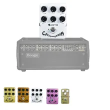Joyo 2018 nuevo 5 colores guitarra AMP Simulator efectos Pedal de distorsión VOX Fander Marshall MESA Boogie amplificador guitarra