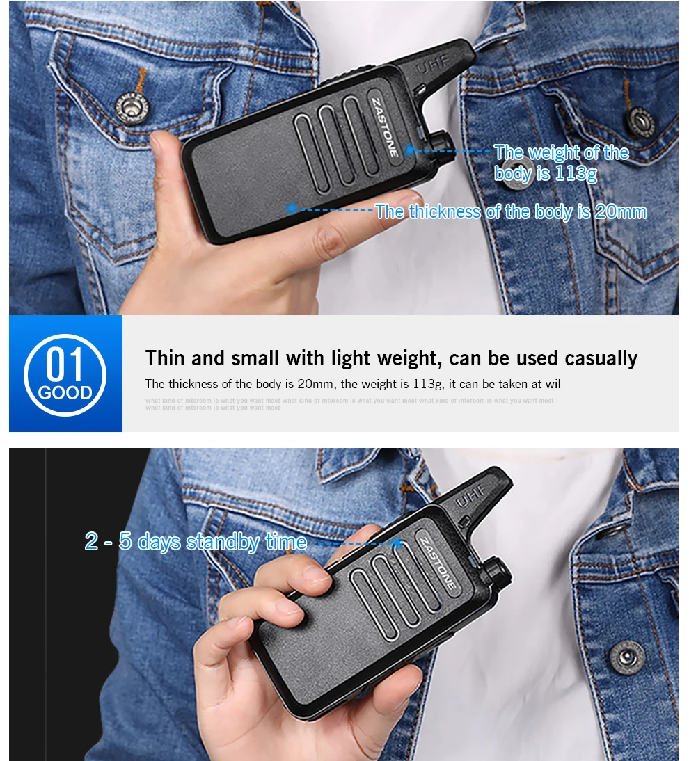 2 шт./лот Zastone X6 UHF 400-470MHZ мини-рация портативная радио ZT-X6 маленькие радиоприемники двухстороннее радио черного цвета