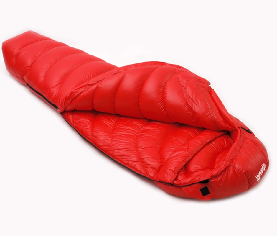 Hot Product  Professional White Goose Down 800G/1000G Filling Comfortable Winter Sleeping Bag Slaapzak Sleep Bag