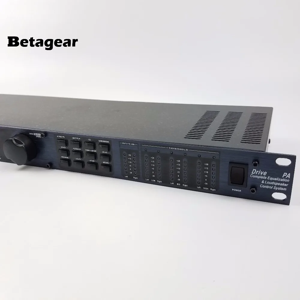 Betagear Drive Rack PA Equalization &