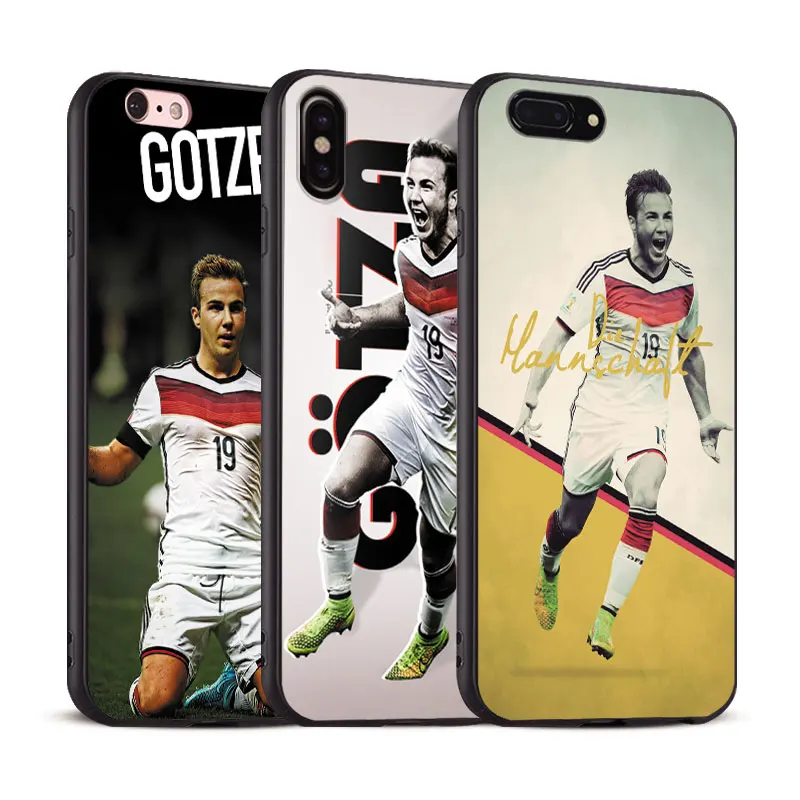 

Mario Gotze Coque Cool For Apple iPhone X 8Plus 8 7Plus 7 6SPlus 6s 6Plus 6 Se 5s 5 Soft Silicone Tpu Phone Case Shell Cover