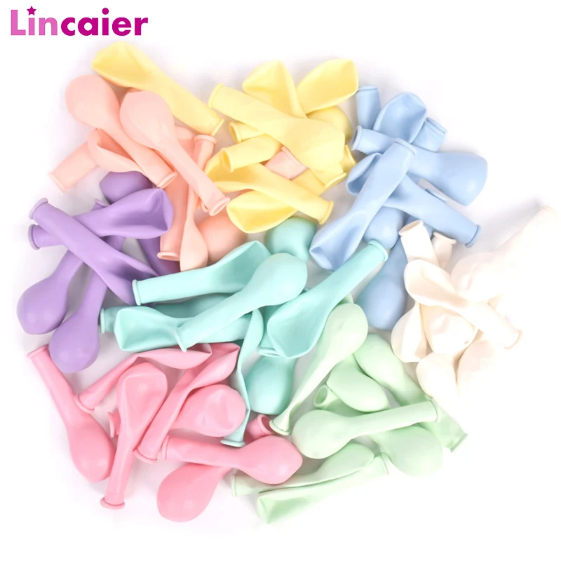 

20pcs 10inch Macaron Balloons Wedding Birthday Table Decoration Hen Bridal Bachelorette Party Baby Shower Boy Girl Supplies