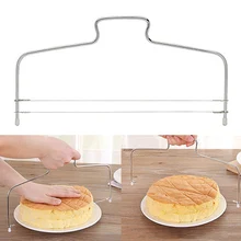 Провод из нержавеющей стали регулируемый прибор для ровного разрезания резак для теста и пиццы триммер кухонные аксессуары инструмент для выпечки