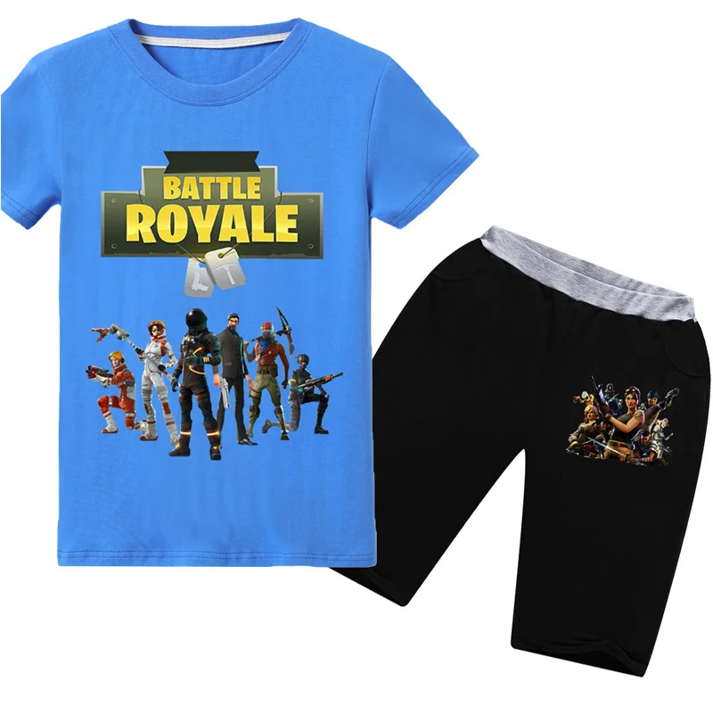 

Children boy girls clothes 2019 summer New fortnight game print t-shirt cartoon t shirt 100% cotton ajax 2018 2019 kids Fornite