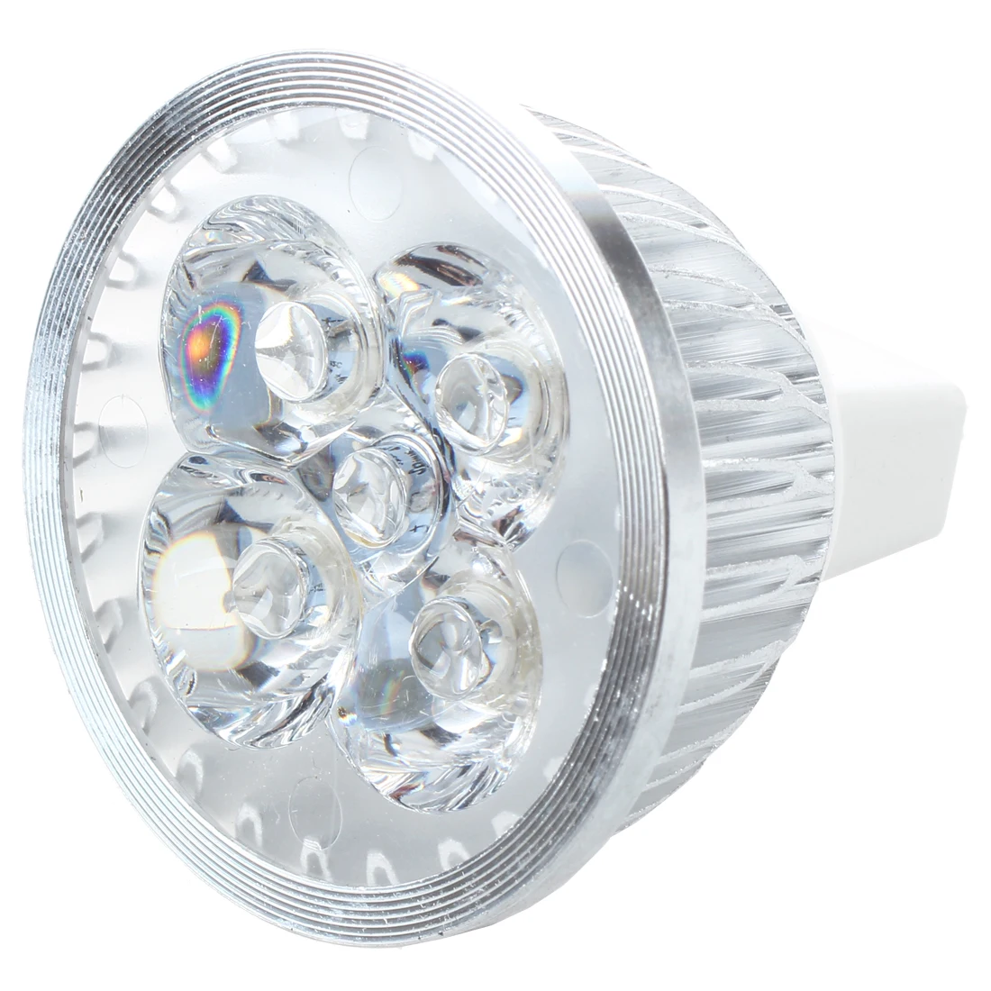 MR16 HIGH POWER 4 LED Spotlights Spot Light Bulb Lamp 3600K Warm White 4W 12V DCin Spotlights