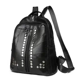 Sac Dos Femme Для женщин рюкзак для девочек-подростков из натуральной кожи Bagpack дизайн Для женщин Повседневное Daypacks Mochila женский школьный