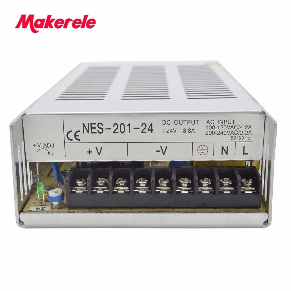 

CE approved 200w NES series single output switching power supply 5v 12v 15v 24v 36v 48v high quality reliable