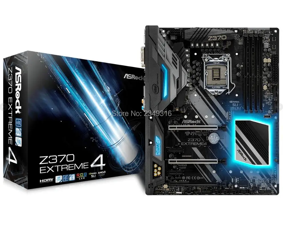 Новинка для ASRock Z370 extreme 4 оригинальная б/у настольная материнская плата 1151 разъем