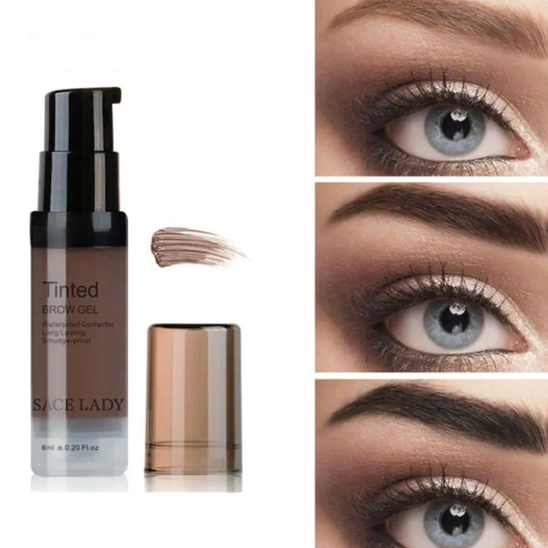 

DANNYHOO Waterproof Eyebrow Gel Long Lasting Make Up Tint Henna Shade For Natural Enhance Cream Easy to Wear