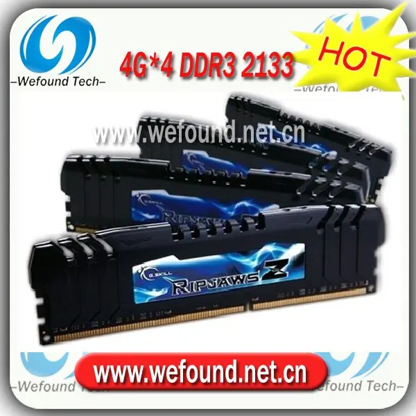 Hot sell! Brand new for G.SKILL DDR3 2133 4G*4 ram for