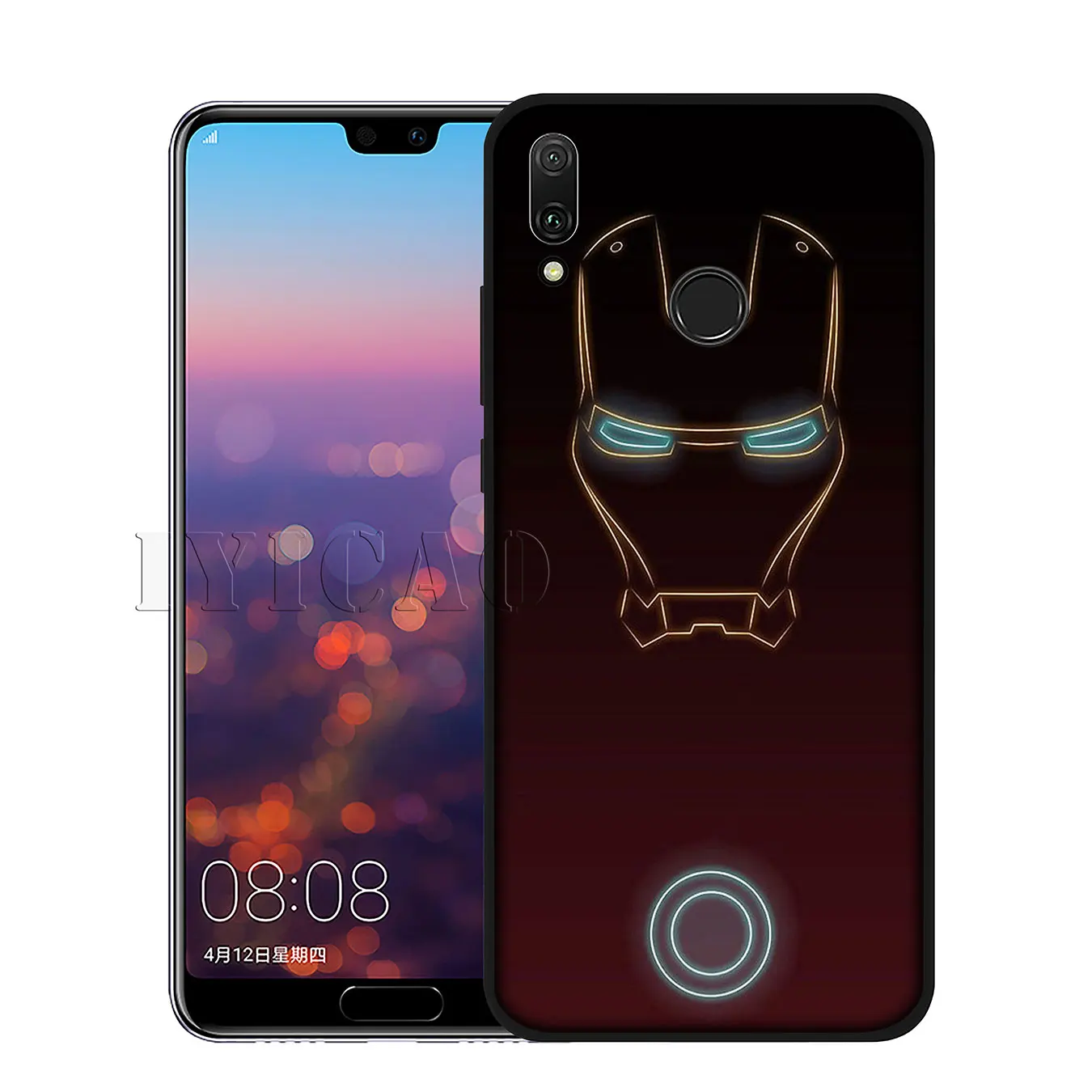 Мягкий чехол IYICAO MARVEL Мстители для huawei P20 Pro P10 P8 P9 P30 Lite Mini P Smart - Цвет: 2