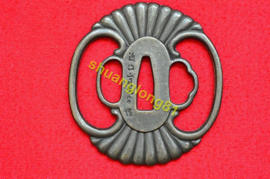 Знак высокого качества Японский охранник Tsuba Fit самурайский Катана Меч Нож Wakizashi