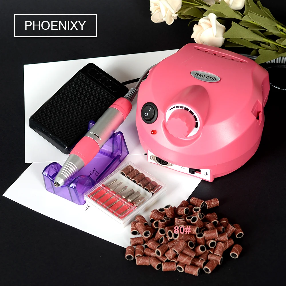 

Professional Electric Manicure Drills Accessories Pedicure Tools Files Nail Tools Polisher Grinding Glazing Machine