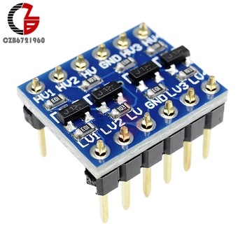 

5Pcs 4 Channel IIC I2C Logic Level Converter Module 4 CH 5V to 3.3V Bi-Directional Board Step Up Down DIY for Arduino