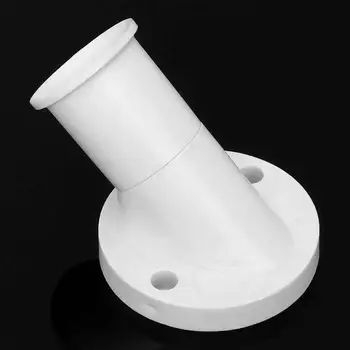 

Wholesale Price E27 Plastic Oblique Screw Socket White Plastic Light Bulb Base Wall Lamp Holders Adapter Converter AC 250V 4A