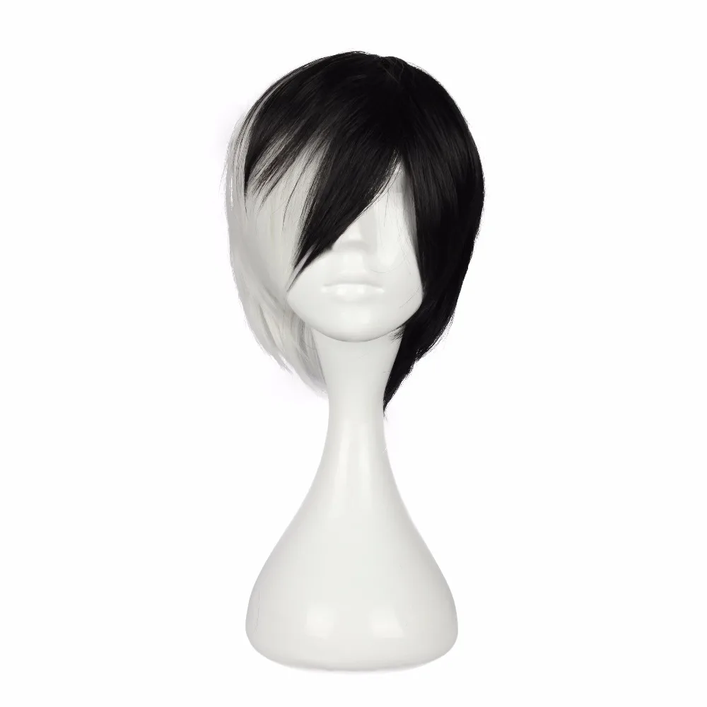 

MCOSER Unisex Short Synthetic Party 13 COLORS Straight Hair Cosplay Full Wigs 100% High Temperature Fiber