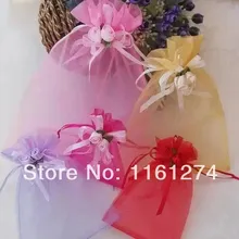 Аппликация 20*30 см многоцветный узор подарок из органзы конфеты сумки ювелирные упаковочная сумка