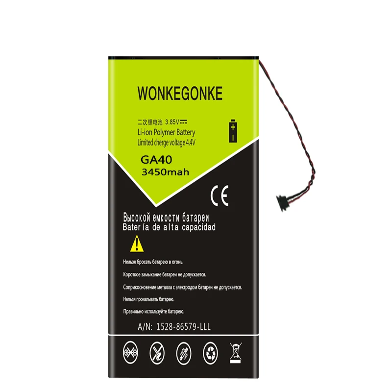 

WONKEGONKE GA40 battery For Motorola Moto G4 Plus GA40 Batteries