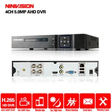 NINIVISION XMeye Hi3521D H265+ 5MP 4MP 4CH 8 Channel 5 в 1 Гибридный wifi TVi CVI NVR AHD CCTV DVR видеонаблюдение Видео Recoder