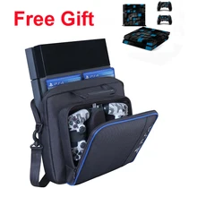 Nouveau Pour PS4 sac Voyage Stockage Carry Cover Étui De Protection Pour Sony PS4 Playstation 4 Console Avec Cadeau Gratuit