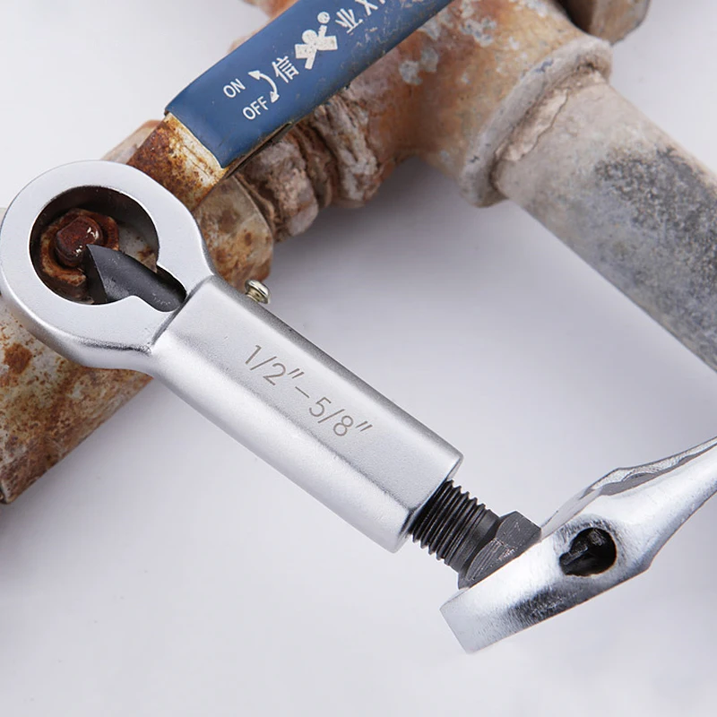 

6-27MM Adjustable Sliding Tooth Nut Remove Break Manually Metal Break Manual Pressure Tools Nut Splitter Cracker Remover Too