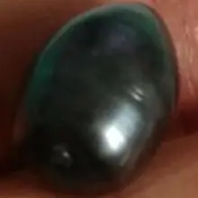 11*13 мм таитянские черные зеленые свободные жемчуга половина просверленные