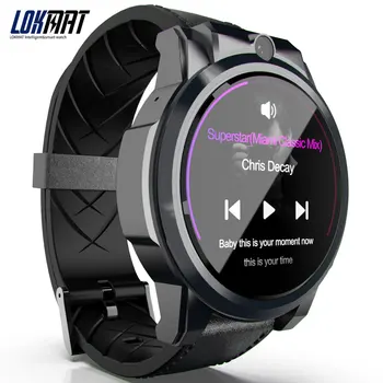 

Lokmat X360 4G Smart Watch Double Camera 3GB+32GB Video Call MT6739 Android 7.1 BT GPS 4G LTE Global Band Watch 1.6inch Display