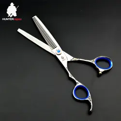 30% скидка 6 дюймов HT9120 левша волосы филировочные ножницы парикмахерские ножницы для парикмахерских салонов стрижка ножницы
