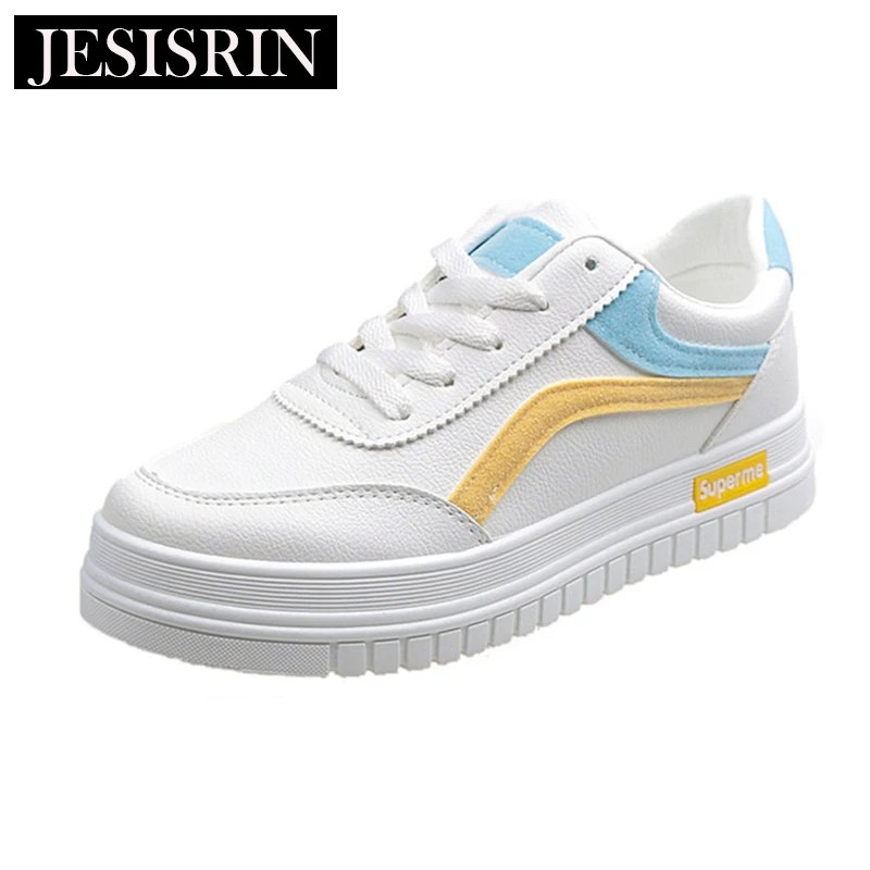 

2019 spring new basic white female Korean version of the wild student shoes running casual shoes chic street shoes